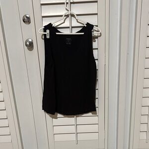 Chico’s size 3 black tank top